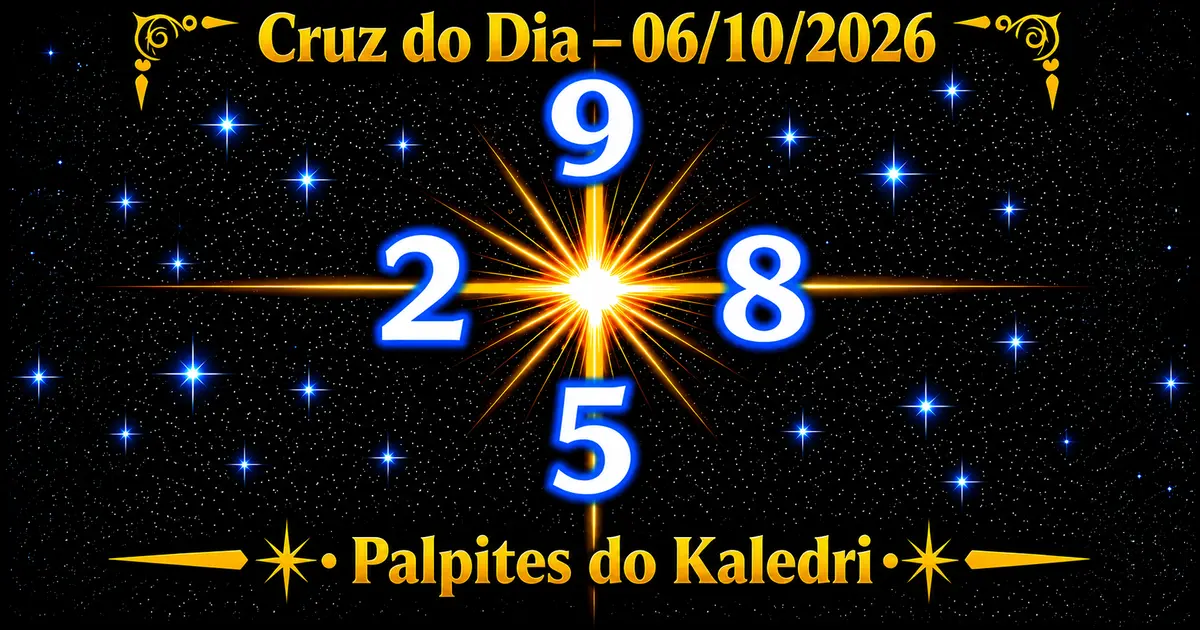 Palpites do Kaledri 06/10/2026 – Jogo do Bicho Hoje 4 Cruz do Dia do Kaledri 06/10/2026