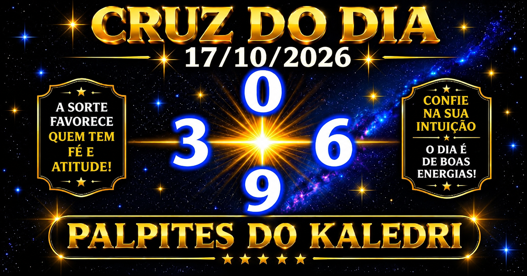 Palpites do Kaledri 17/10/2026 – Jogo do Bicho Hoje 4 Cruz do Dia do Kaledri – 17/10/2026