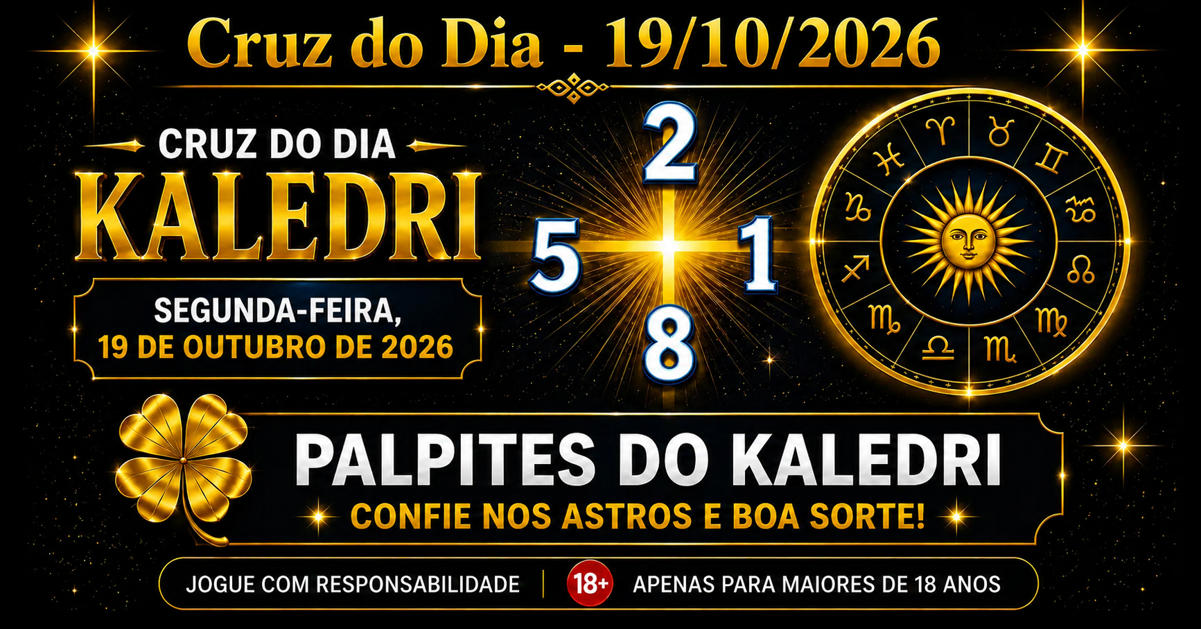 Cruz do Dia do Kaledri – 19/10/2026