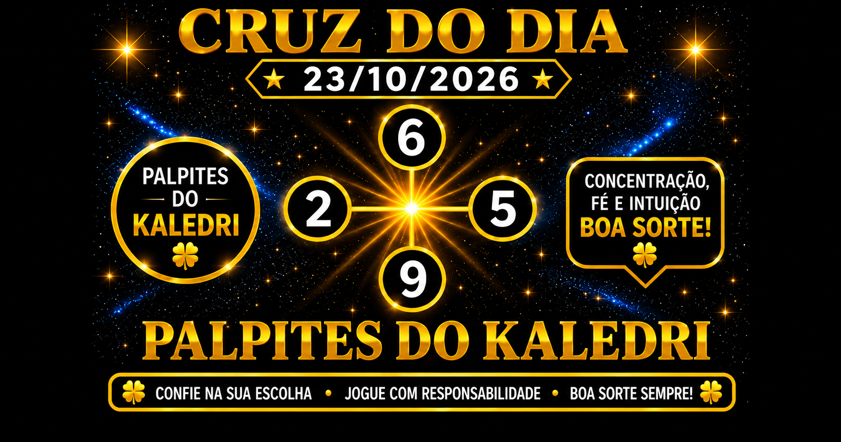 Cruz do Dia do Kaledri 23/10/2026