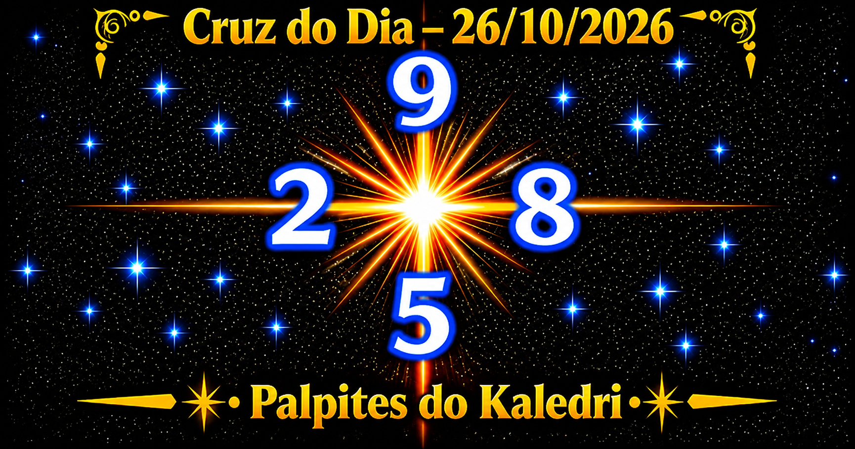 Cruz do Dia do Kaledri 26/10/2026