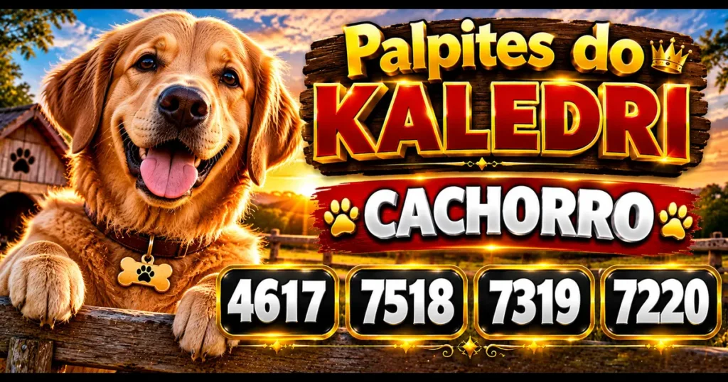 Palpites do Kaledri 05/10/2026 com bichos e milhares do dia