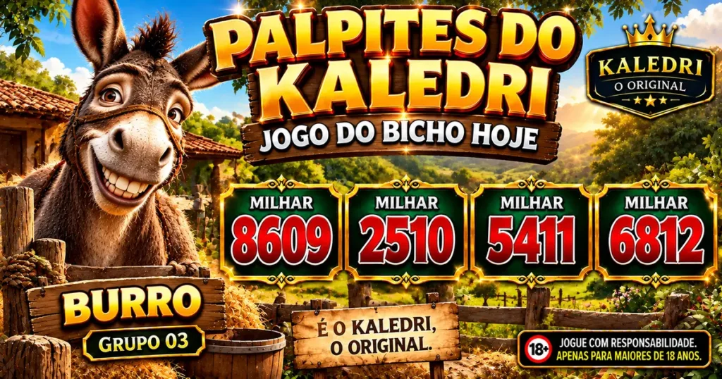 Palpites do Kaledri 15/10/2026 – Jogo do Bicho Hoje 1 Palpites do Kaledri 15/10/2026 com bichos e milhares do Jogo do Bicho Hoje