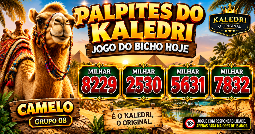 Palpites do Kaledri 23/10/2026 – Jogo do Bicho Hoje